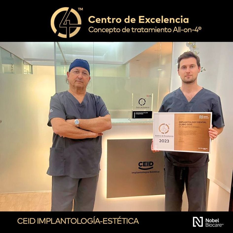 Centro de Excelencia Implantes Dentales en Barcelona Certificado por Nobel Biocare